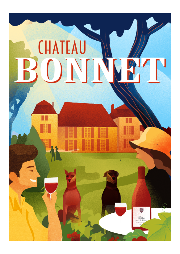 Photo Château Bonnet - dégustation de vin à bien boire en Beaujolais BBB