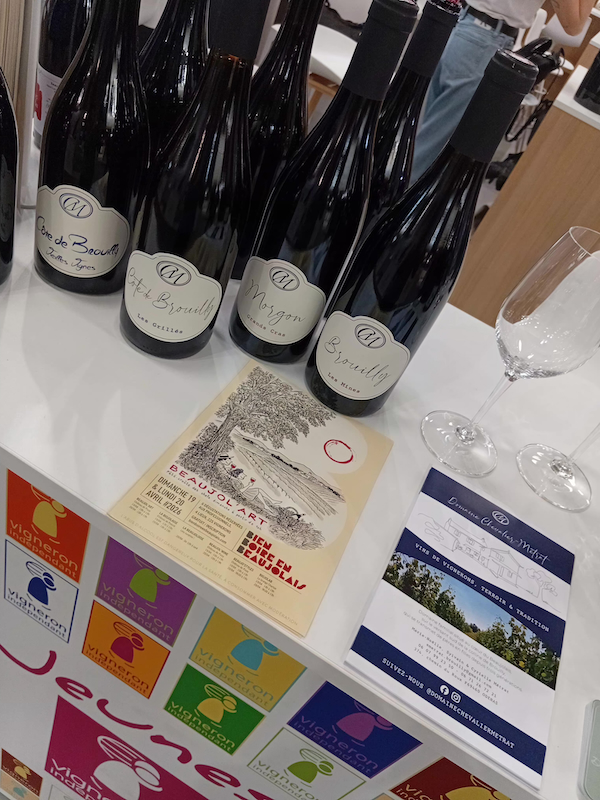 Photo Domaine Chevalier-Métrat - Association Beaujol'art - dégustation de vin à bien boire en Beaujolais BBB